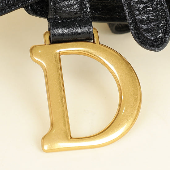 Christian Dior Black Saddle Belt Bag-Christian Dior-THE CLOSET