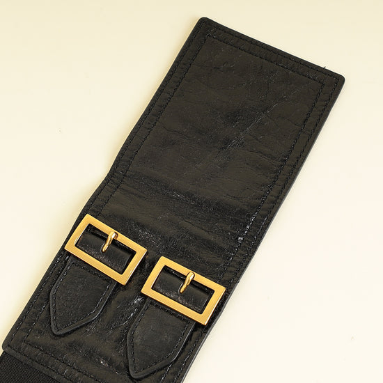 Christian Dior Black Saddle Belt Bag-Christian Dior-THE CLOSET
