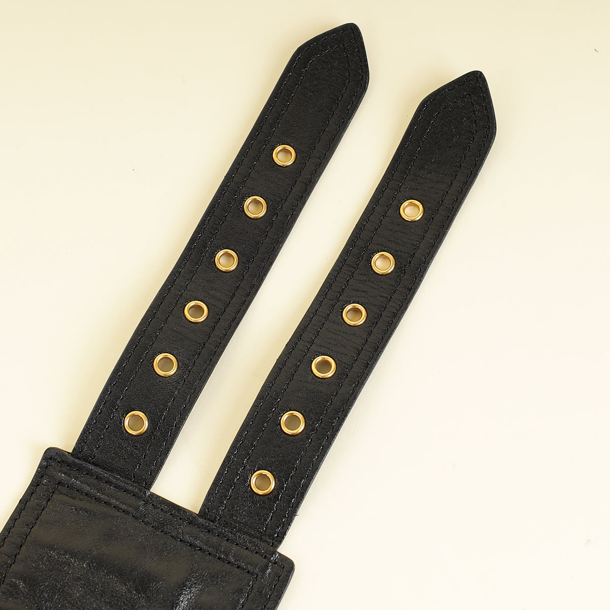 Christian Dior Black Saddle Belt Bag-Christian Dior-THE CLOSET