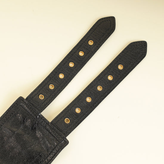 Christian Dior Black Saddle Belt Bag-Christian Dior-THE CLOSET