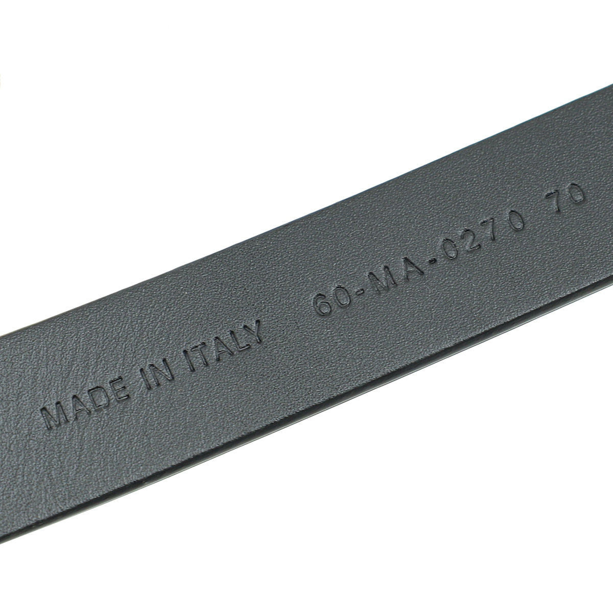 Christian Dior Black Ultrasoft CD Saddle 20mm Belt – THE CLOSET