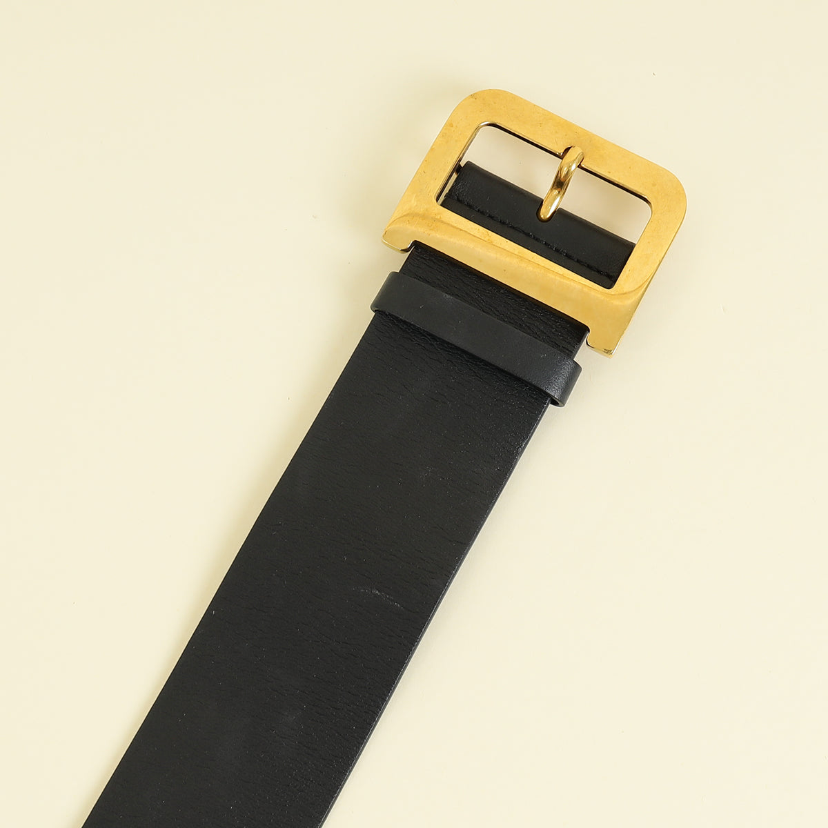 Christian Dior Black Diorquake 55mm Belt