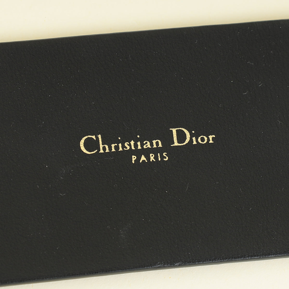 Christian Dior Black Diorquake 55mm Belt