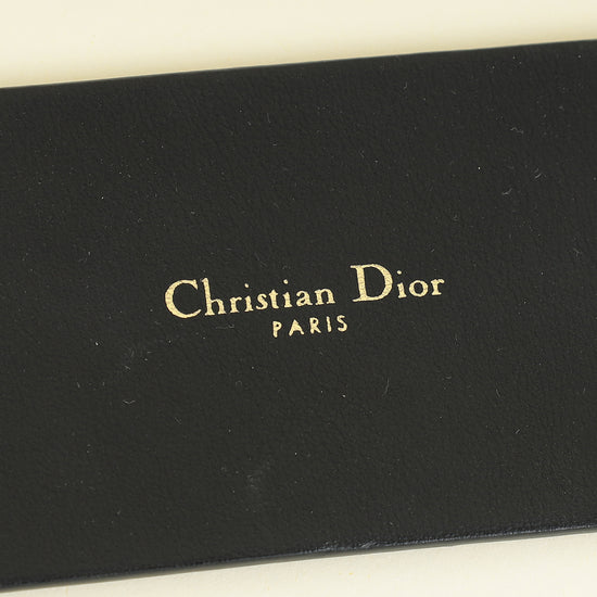 Christian Dior Black Diorquake 55mm Belt