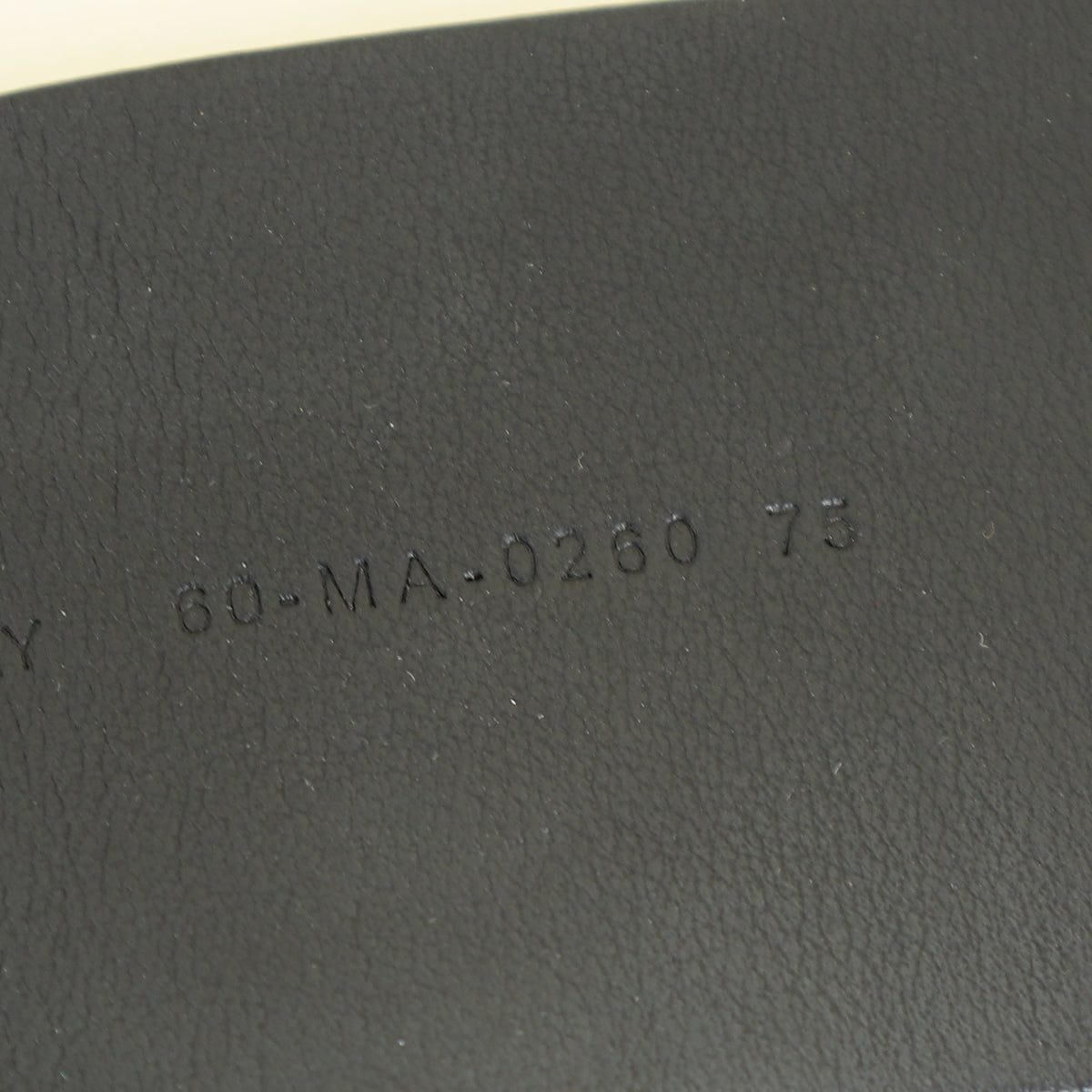 Christian Dior Black Diorquake 55mm Belt