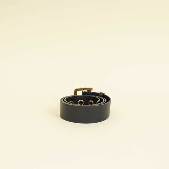 Christian Dior Black Diorquake 35mm Belt