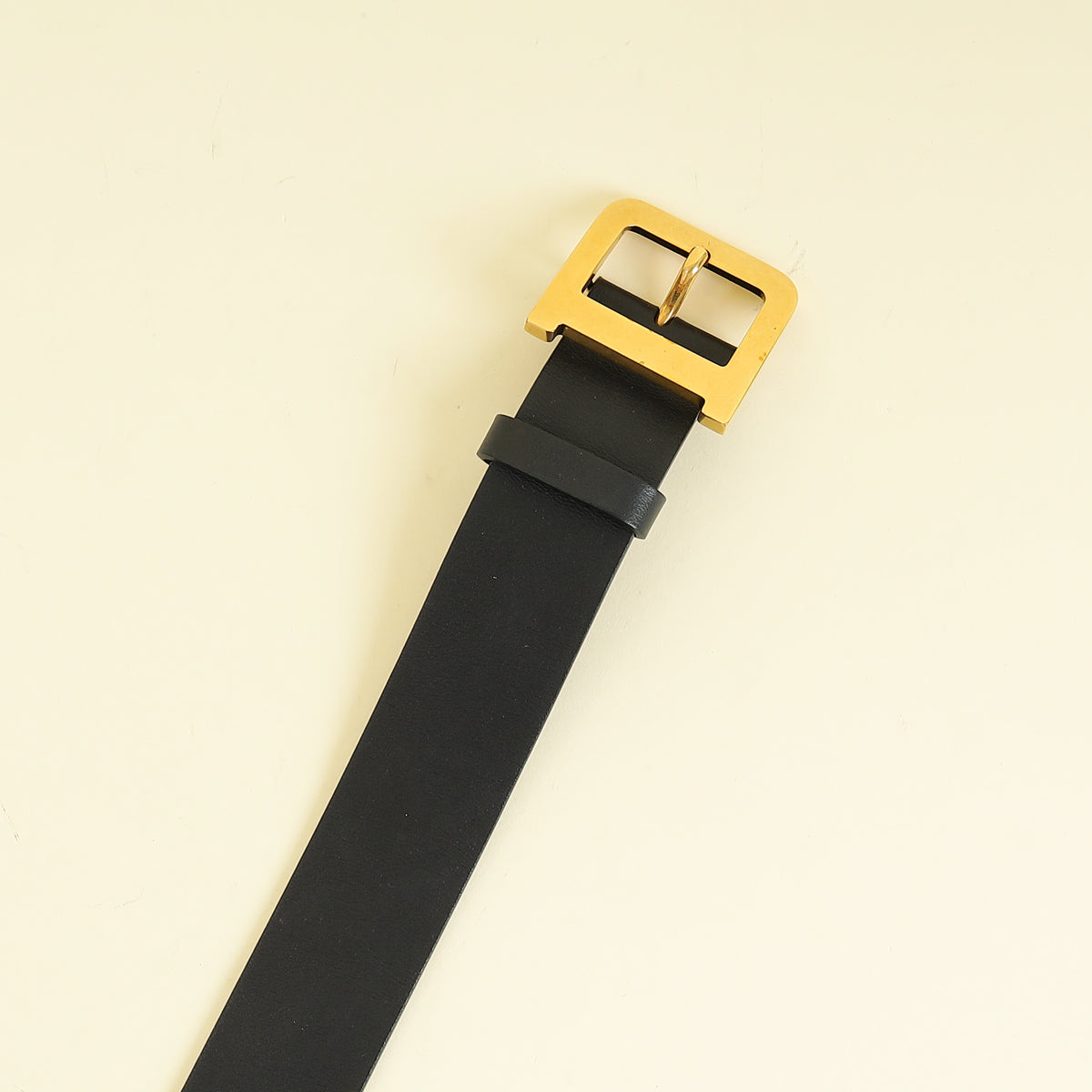 Christian Dior Black Diorquake 35mm Belt