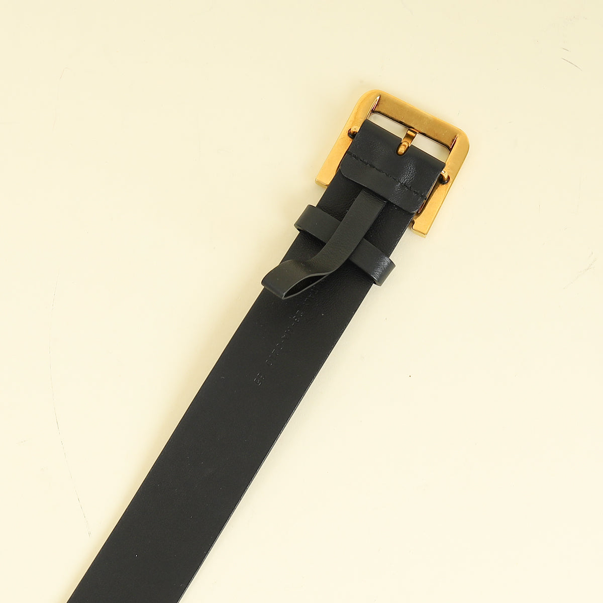 Christian Dior Black Diorquake 35mm Belt