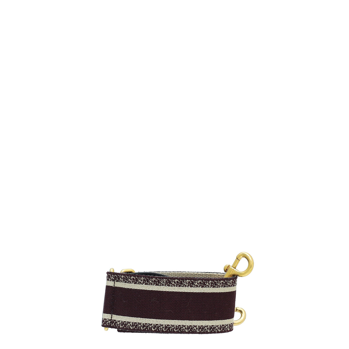 Christian Dior Jacquard Logo Embroidered Shoulder Strap-Christian Dior-THE CLOSET