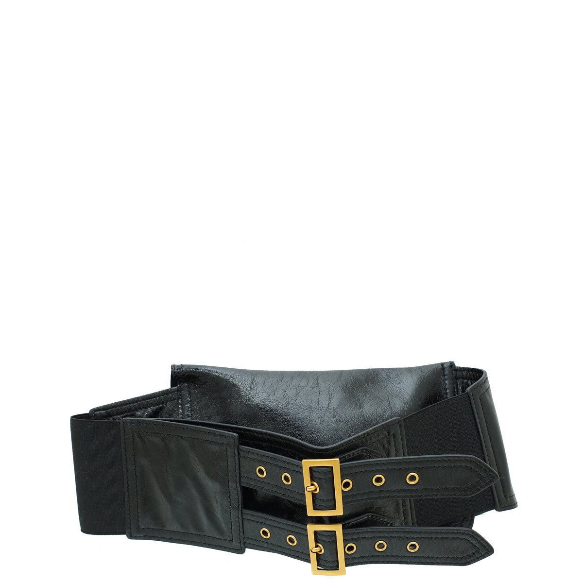 Christian Dior Black Saddle Belt Bag-Christian Dior-THE CLOSET