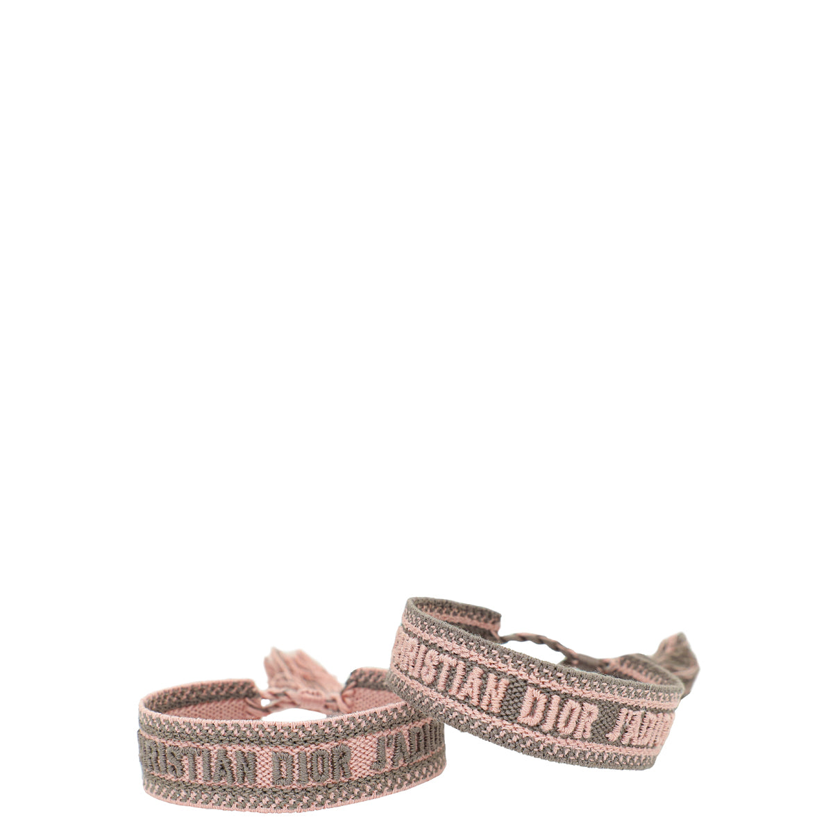 Christian Dior Bicolor J'Adior Embroidered Bracelet Set-Christian Dior-THE CLOSET