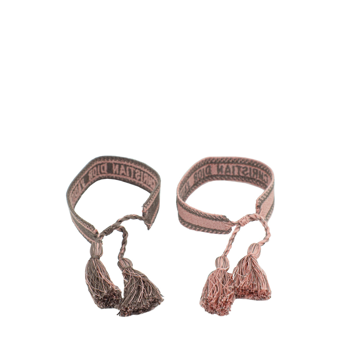 Christian Dior Bicolor J'Adior Embroidered Bracelet Set-Christian Dior-THE CLOSET