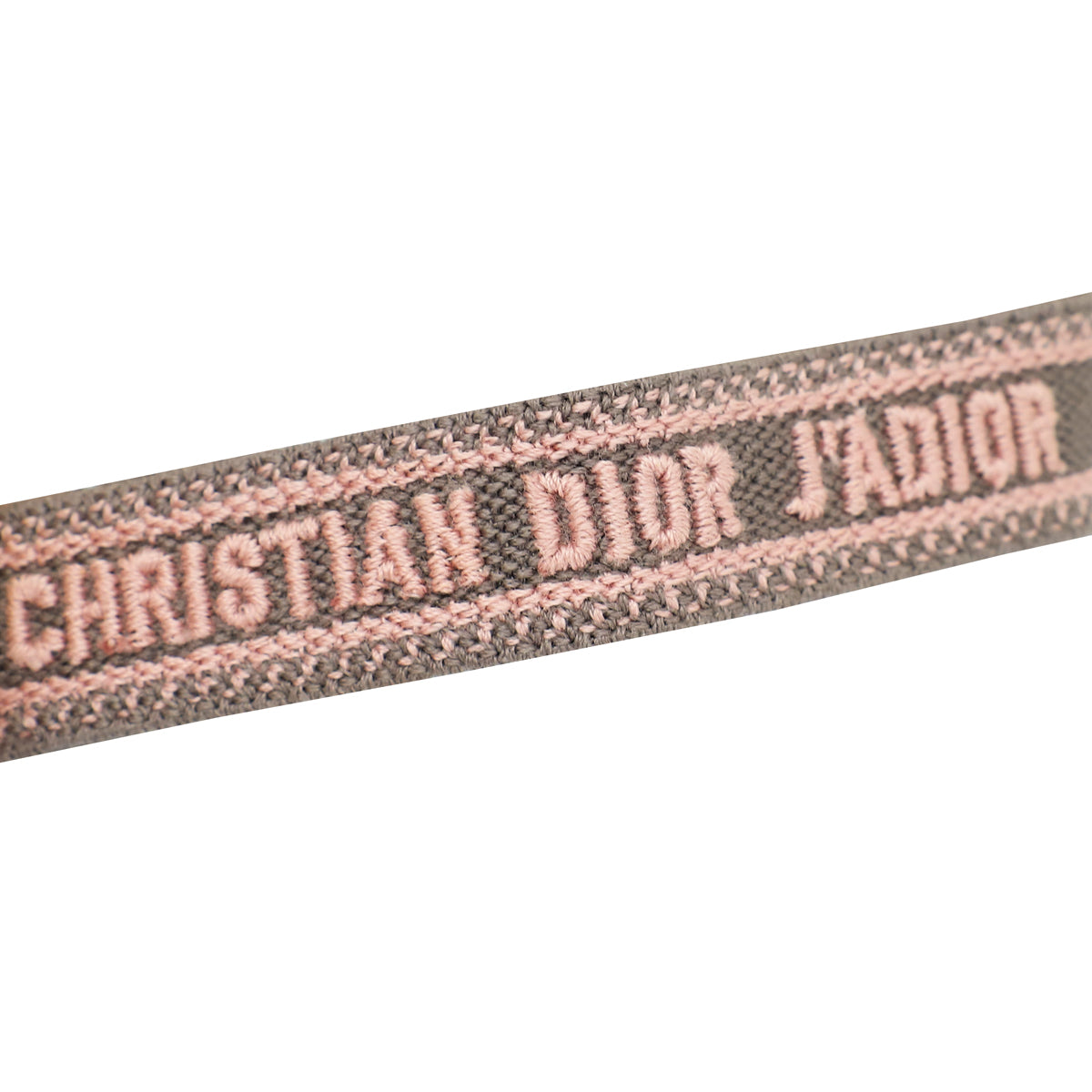 Christian Dior Bicolor J'Adior Embroidered Bracelet Set