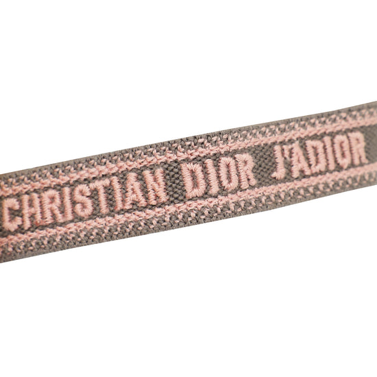 Christian Dior Bicolor J'Adior Embroidered Bracelet Set