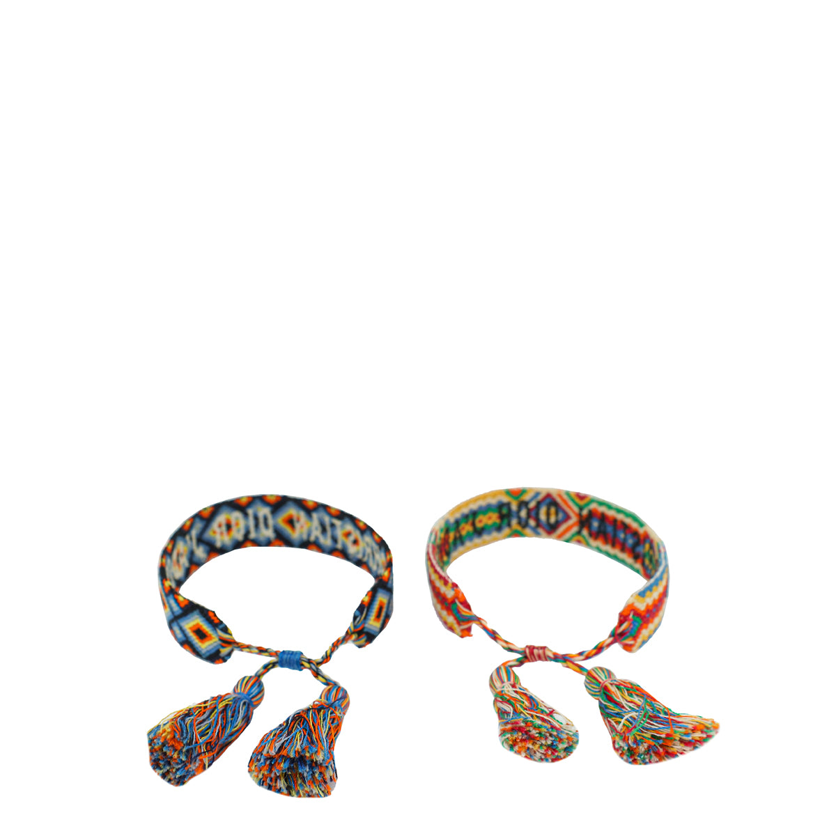 Christian Dior Multicolor J'Adior Cotton Bracelet Set-Christian Dior-THE CLOSET