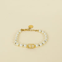 Christian Dior White 30 Montaigne Pearl Bracelet-Christian Dior-THE CLOSET