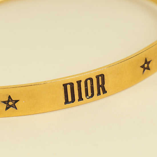 Christian Dior Gold Dio(r) Evolution Bracelet Set of 3