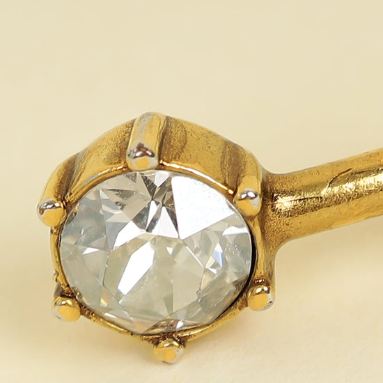 Christian Dior Gold Dio(r) Evolution Bracelet Set of 3