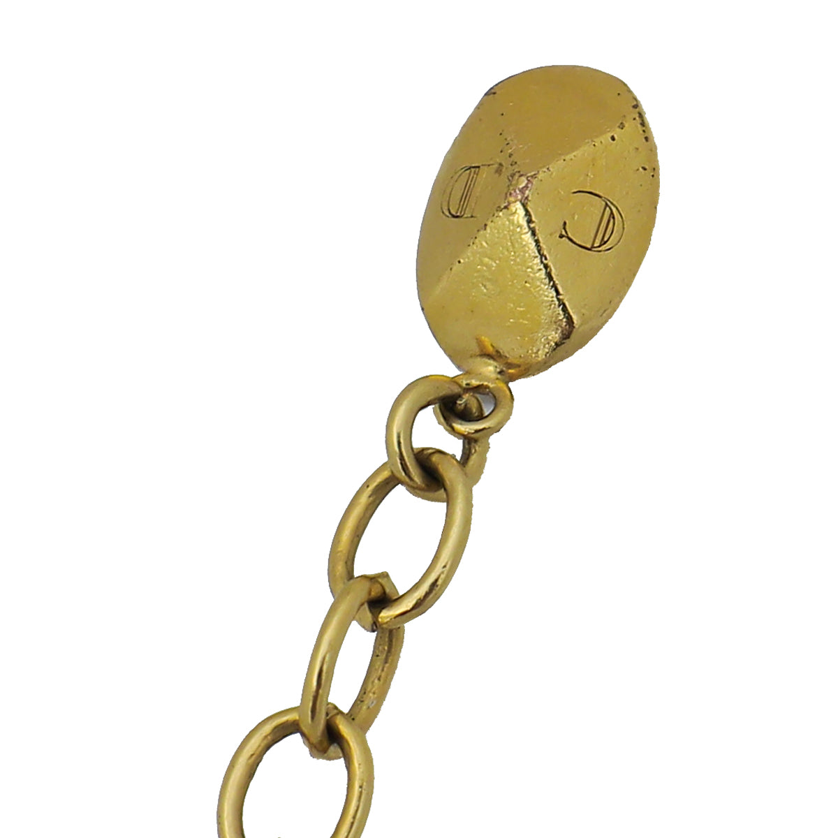 Christian Dior Gold Finish Secret Cannage Bracelet – The Closet