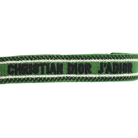 Christian Green J'Adior Cotton Bracelet