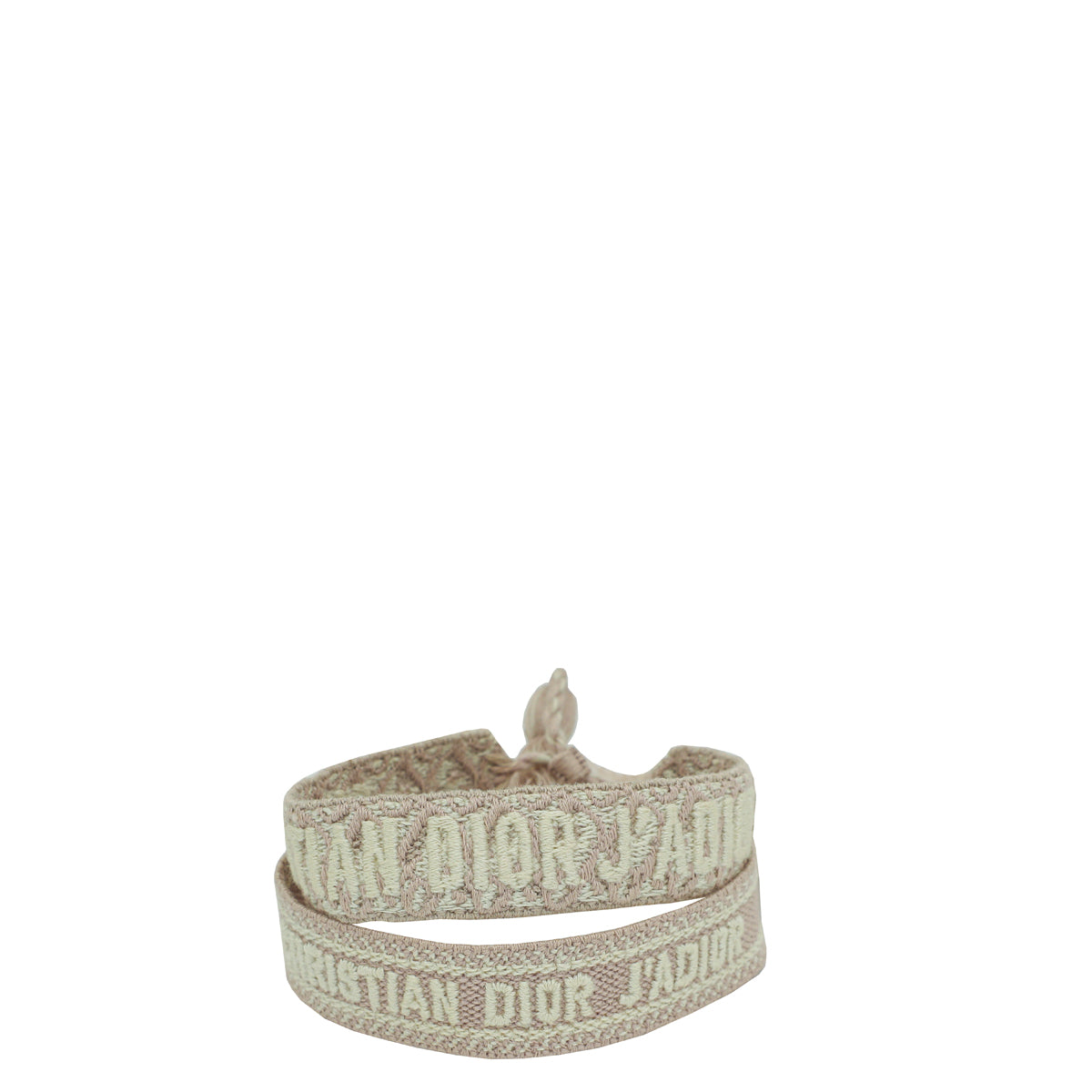 Christian Dior Pale Pink J'adior Embroidered Bracelet Set-Christian Dior-THE CLOSET