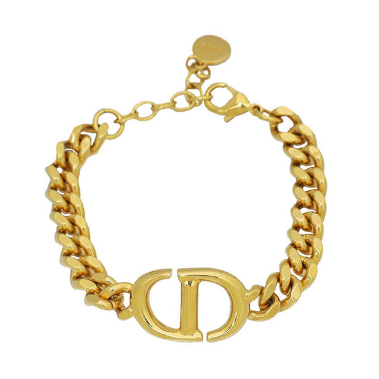 Christian Dior Gold 30 Montaigne Bracelet