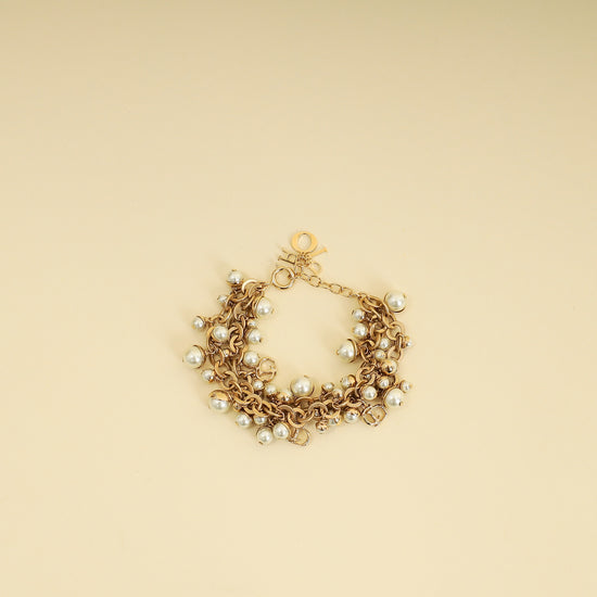 Christian Dior Yellow Gold Mise En Dior Bracelet-Christian Dior-THE CLOSET