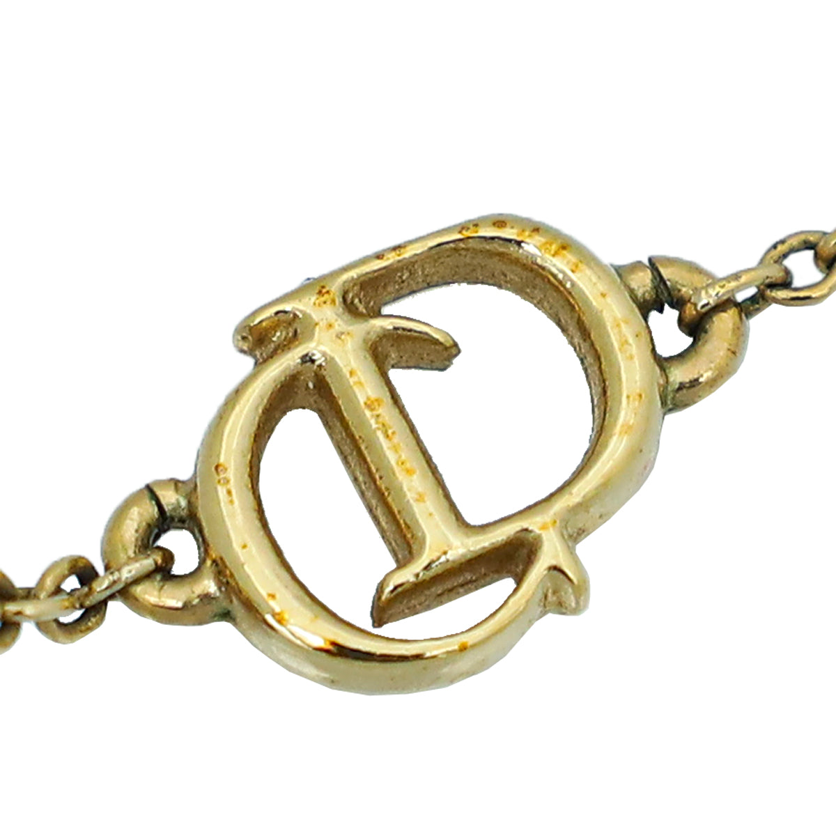 Christian Dior White Secret Cannage Bracelet