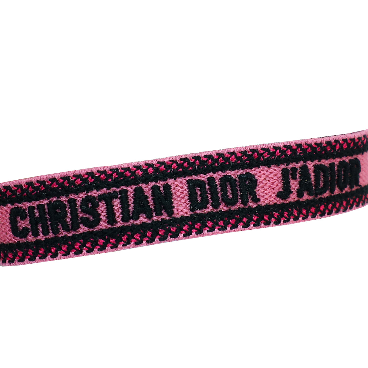Christian Dior Bicolor J'adior Embroidered Bracelet Set