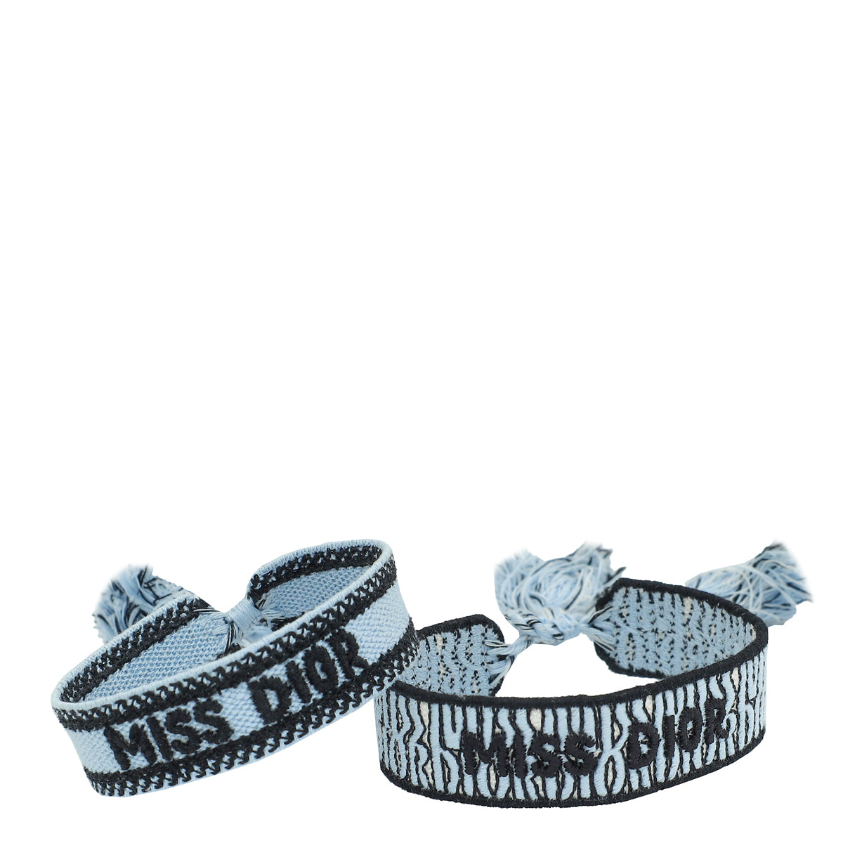 Christian Dior Bicolor Miss Dior Cotton Set Bracelet-Christian Dior-THE CLOSET