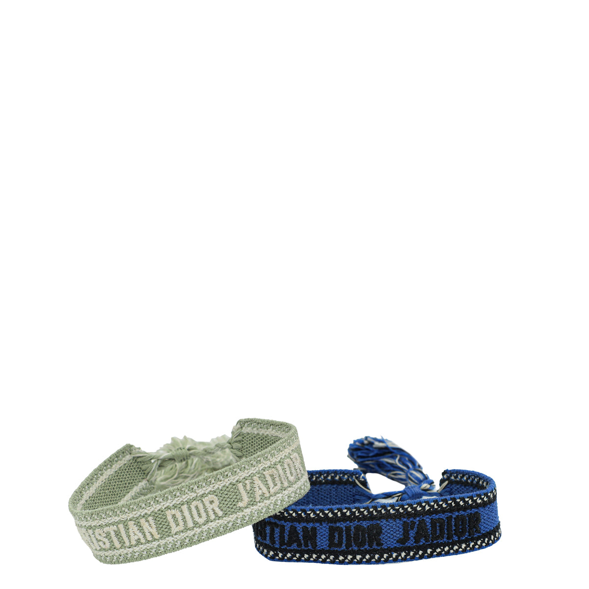 Christian Dior Bicolor J'adior Cotton Set Bracelet-Christian Dior-THE CLOSET