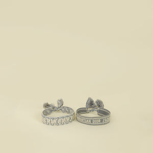 Christian Dior Grey J'adior Friendship Bracelet Set