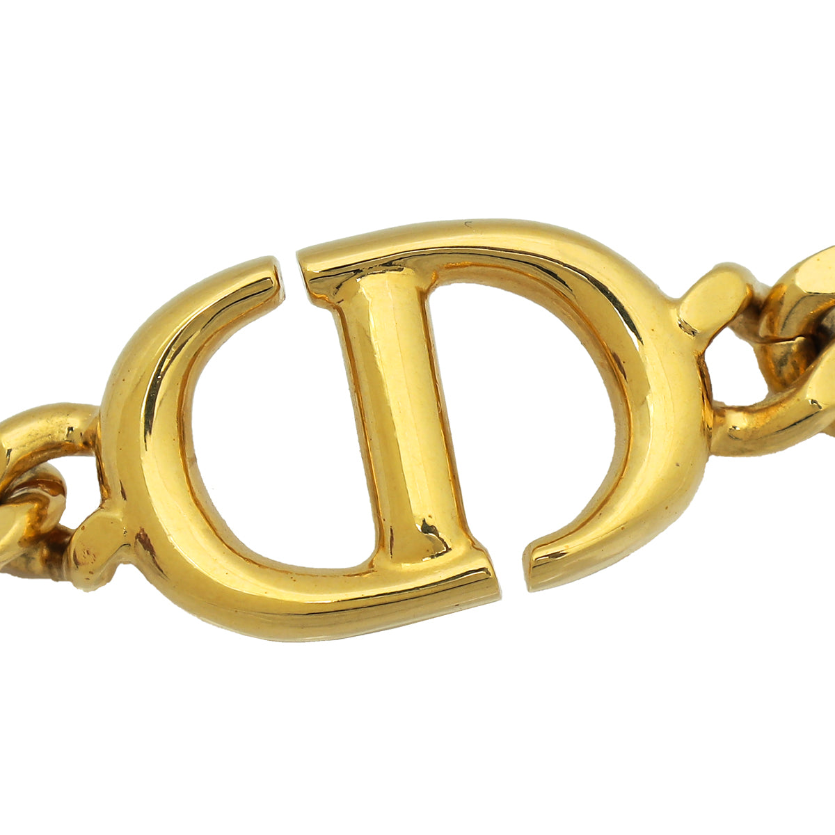 Christian Dior Gold Finish 30 Montaigne Bracelet-Christian Dior-THE CLOSET