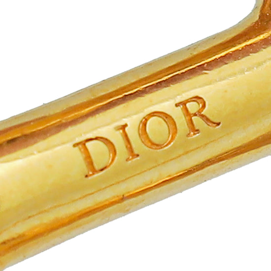 Christian Dior Gold Finish 30 Montaigne Bracelet