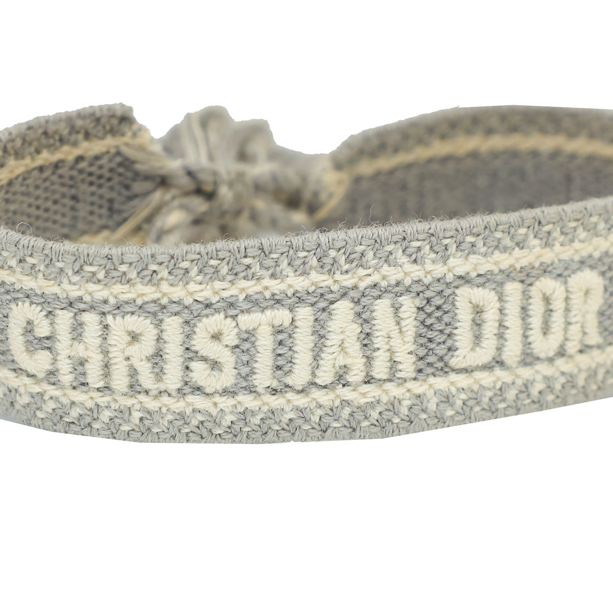 Christian Dior Bicolor J'Adior Cotton Bracelet Set of 2