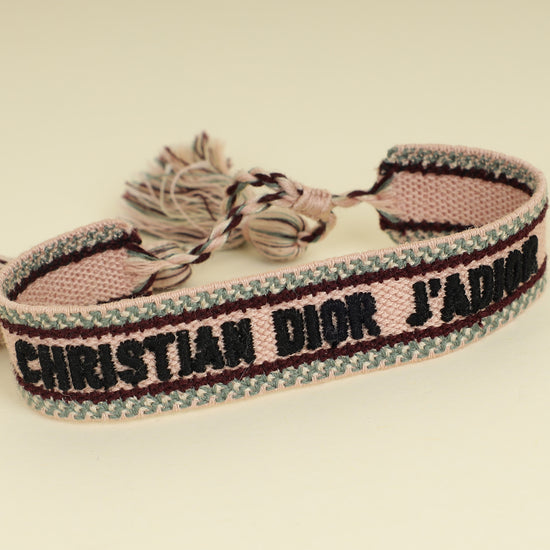 Christian Dior Multicolor J'Adior Friendship Bracelet Set