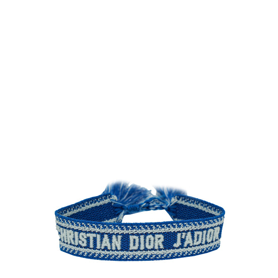 Christian Dior Bicolor J'Adior Cotton Bracelet Set