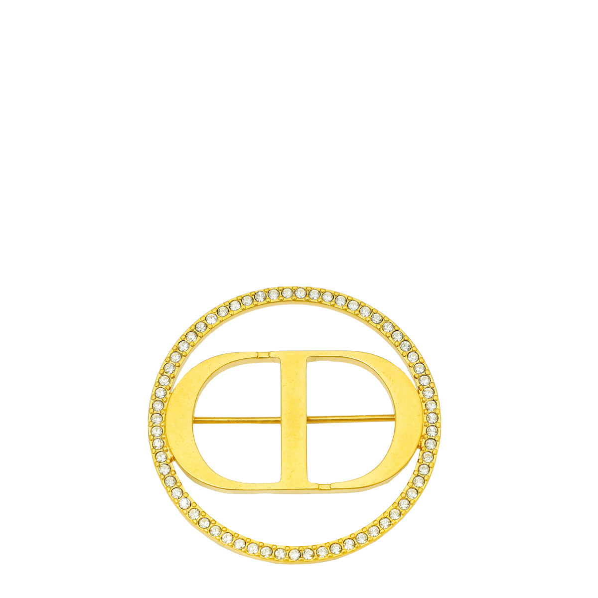 Christian Dior Gold 30 Montaigne Brooch-Christian Dior-THE CLOSET