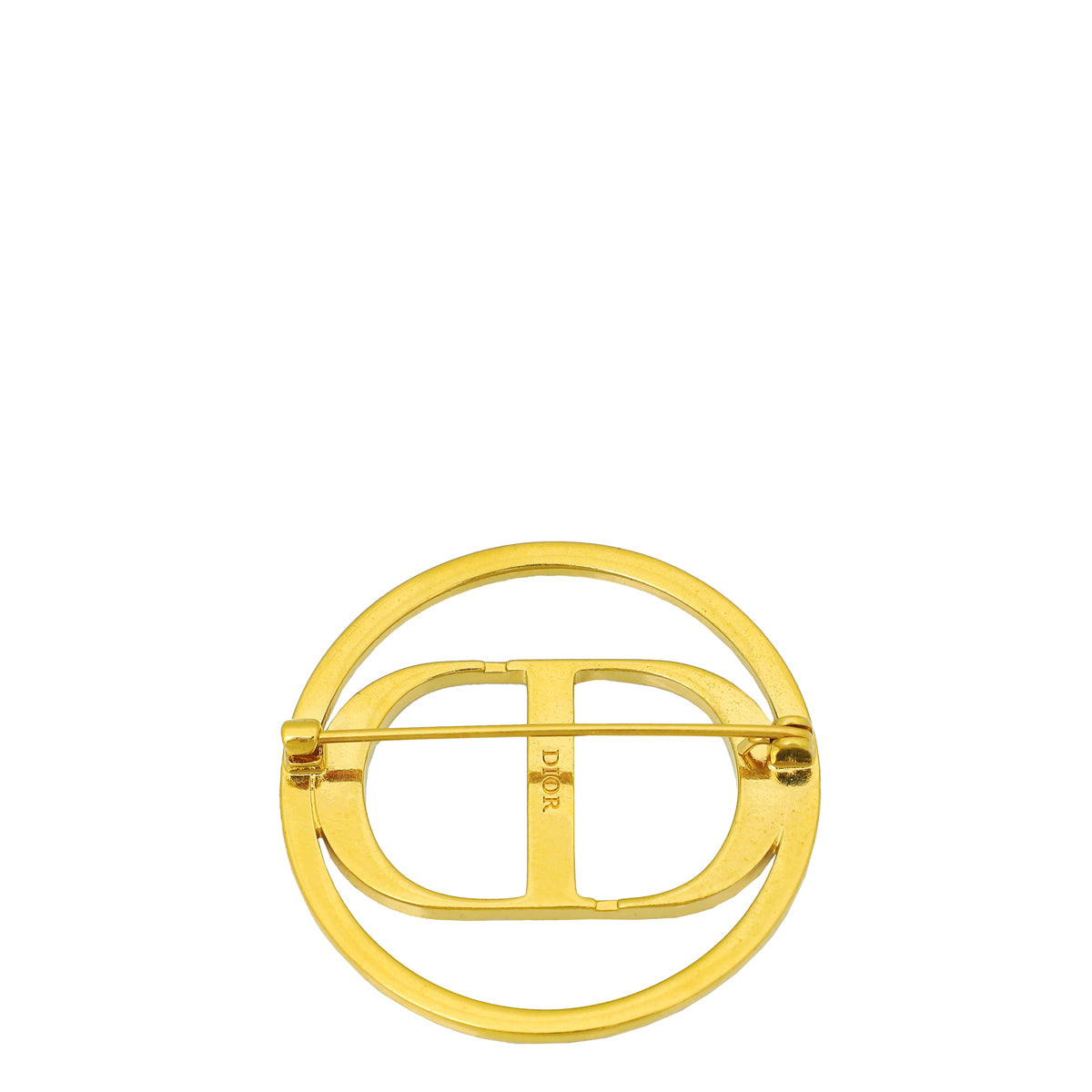 Christian Dior Gold 30 Montaigne Brooch