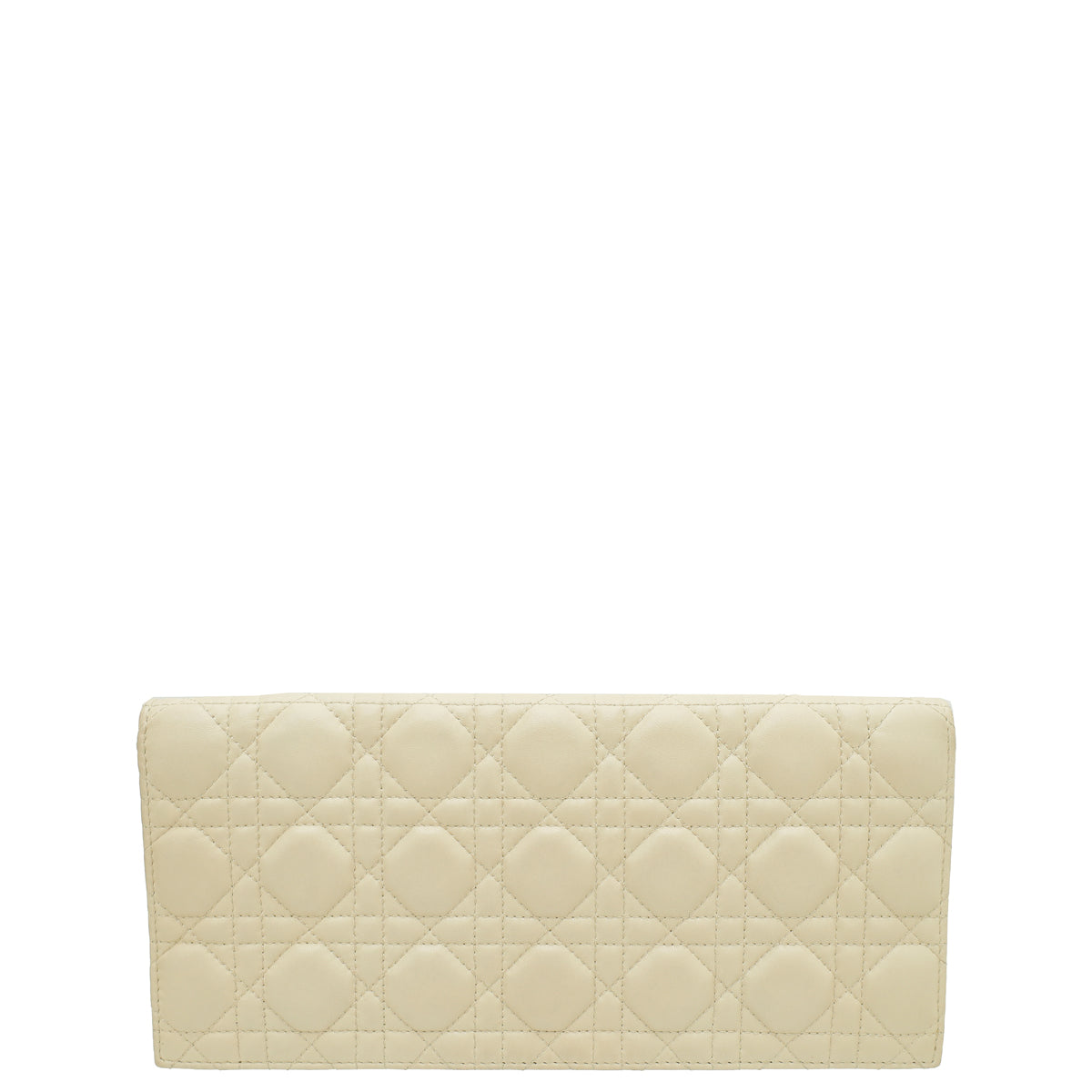 Christian Dior Light Beige Lady Dior Long Chain Clutch-Christian Dior-THE CLOSET