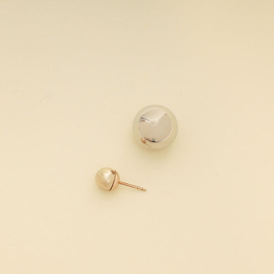 Christian Dior Bicolor Metal Mise En Dior Tribal Earrings-Christian Dior-THE CLOSET