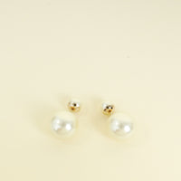 Christian Dior White Tribales Earrings