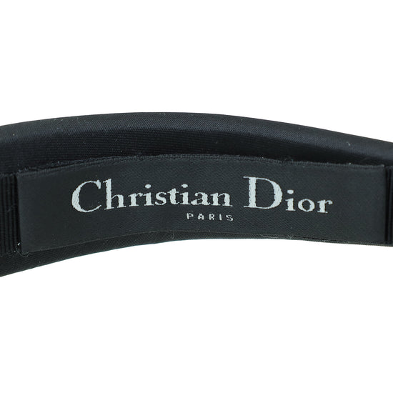Christian Dior Black Songe Headband