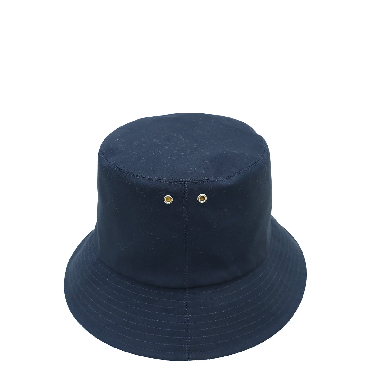 Christian Dior Navy Blue Oblique Teddy- D Reversible Short Brim Bucket Hat-Christian Dior-THE CLOSET