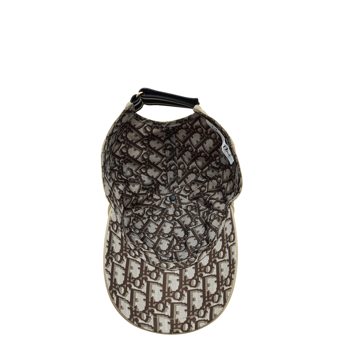 Christian Dior Bicolor Oblique Fabric D-Player Cap-Christian Dior-THE CLOSET