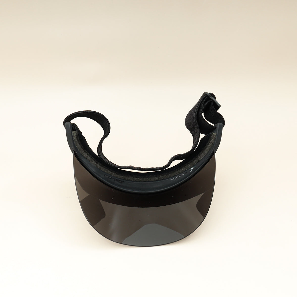 Christian Dior Black DiorClub V1U Visor-Christian Dior-THE CLOSET