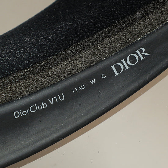 Christian Dior Black DiorClub V1U Visor-Christian Dior-THE CLOSET