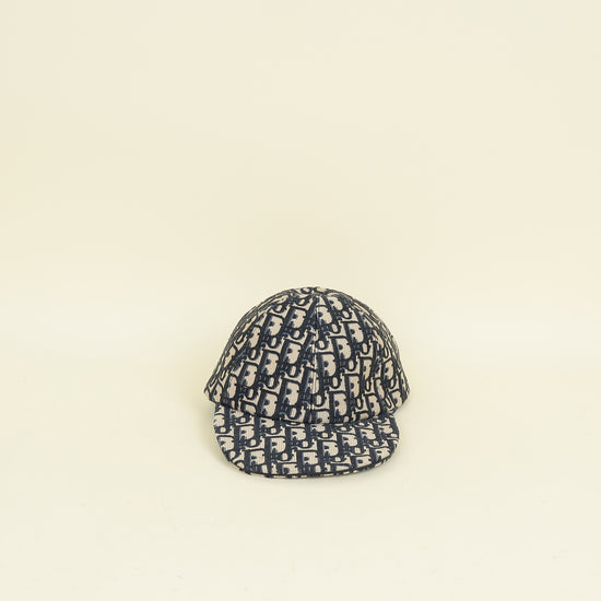 Christian Dior Navy Blue Oblique D-Player Cap