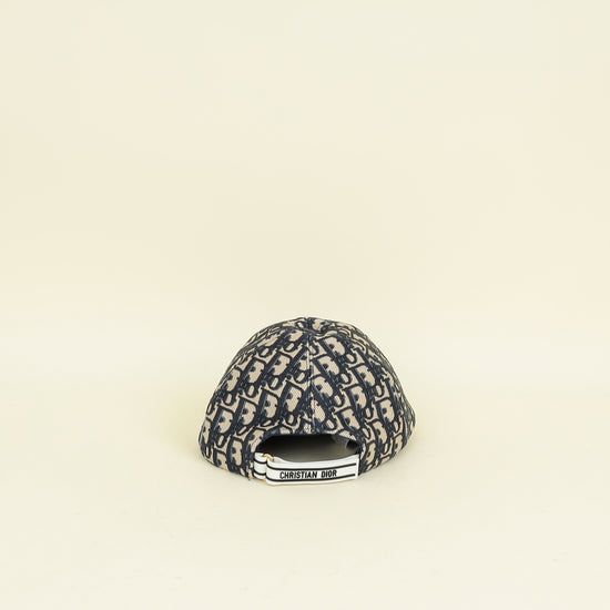 Christian Dior Navy Blue Oblique D-Player Cap