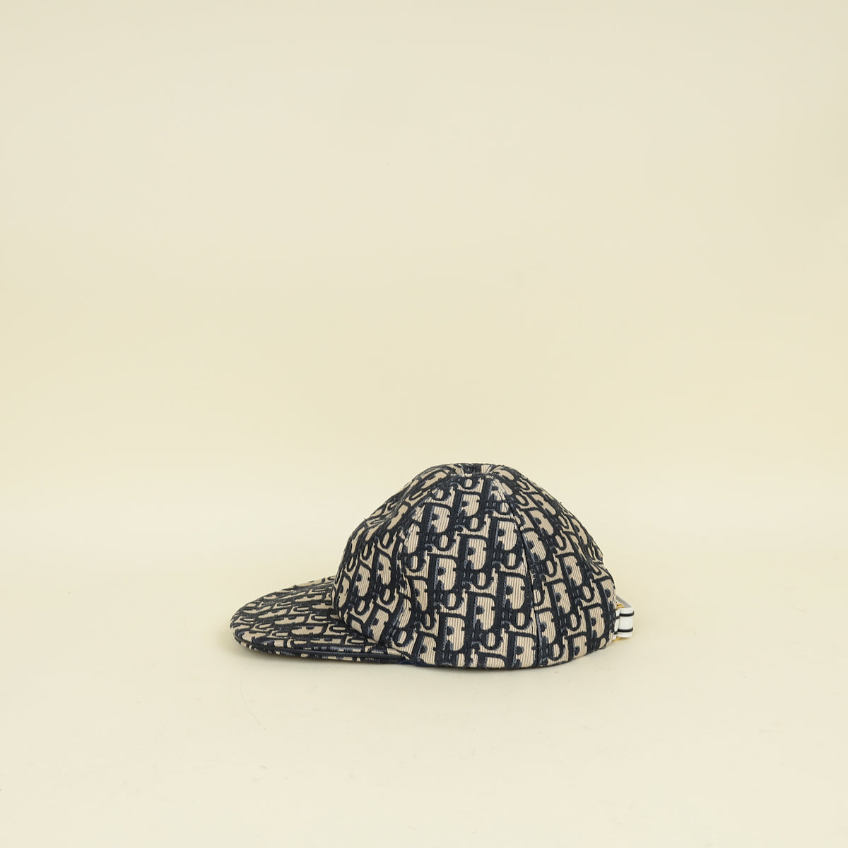 Christian Dior Navy Blue Oblique D-Player Cap | Pre-Owned The